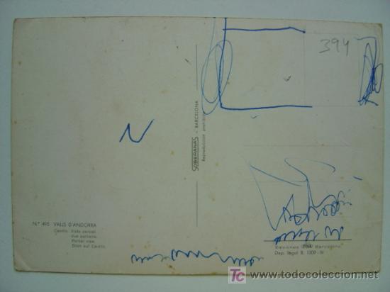 Postales: POSTAL ANDORRA - REF. K-394 - Foto 2