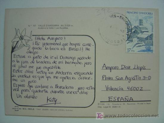 Postales: POSTAL ANDORRA - REF. K-392 - Foto 2