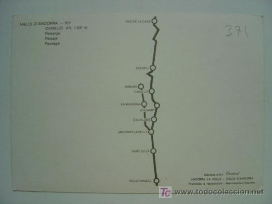 Postales: POSTAL ANDORRA - REF. K-371 - Foto 2