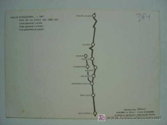 Postales: POSTAL ANDORRA - REF. K-364 - Foto 2