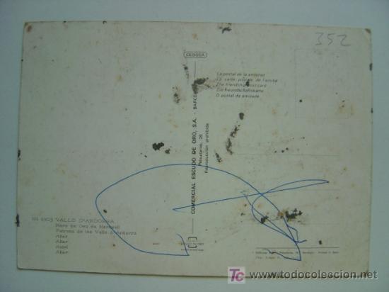Postales: POSTAL ANDORRA - REF. K-352 - Foto 2