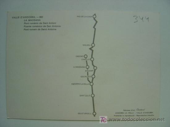 Postales: POSTAL ANDORRA - REF. K-344 - Foto 2