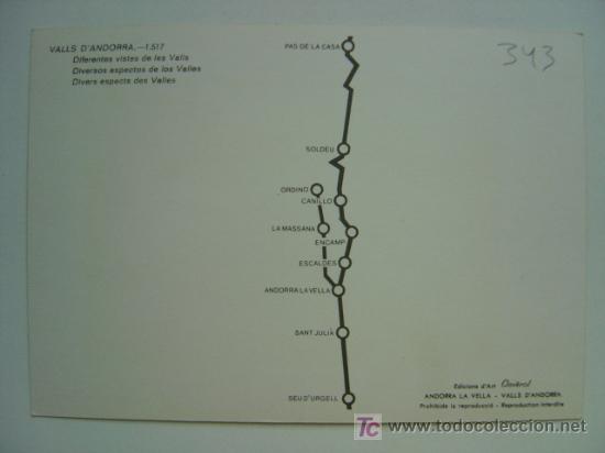 Postales: POSTAL ANDORRA - REF. K-343 - Foto 2