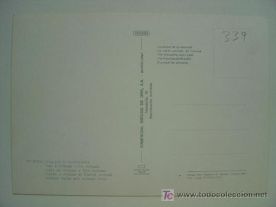 Postales: POSTAL ANDORRA - REF. K-339 - Foto 2