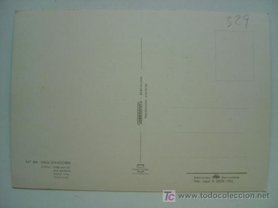 Postales: POSTAL ANDORRA - REF. K-329 - Foto 2