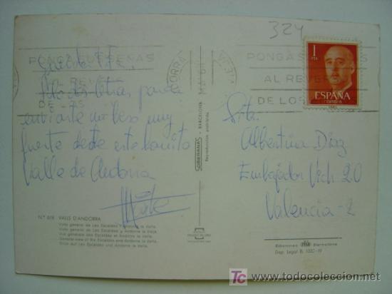 Postales: POSTAL ANDORRA - REF. K-324 - Foto 2