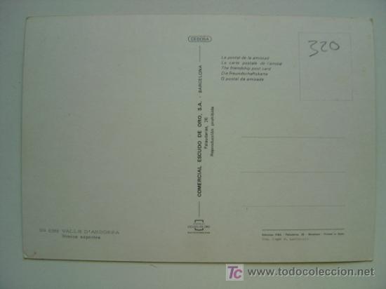 Postales: POSTAL ANDORRA - REF. K-320 - Foto 2