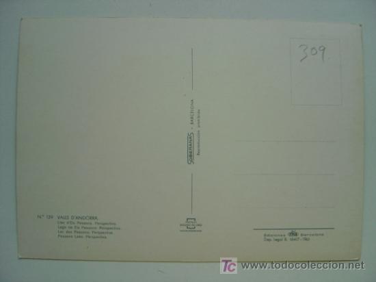 Postales: POSTAL ANDORRA - REF. K-309 - Foto 2