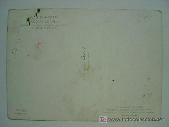 Postales: POSTAL ANDORRA - REF. K-282 - Foto 2
