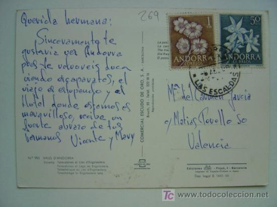 Postales: POSTAL ANDORRA - REF. K-269 - Foto 2