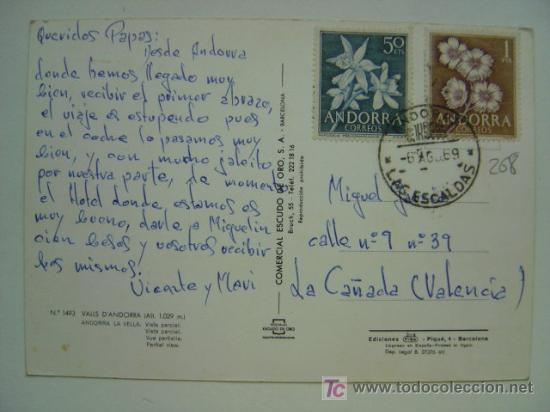 Postales: POSTAL ANDORRA - REF. K-268 - Foto 2