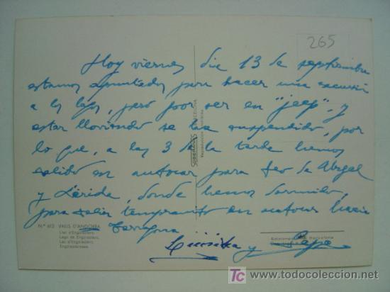 Postales: POSTAL ANDORRA - REF. K-265 - Foto 2