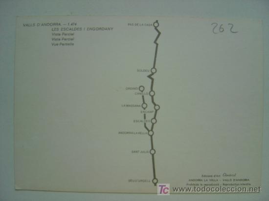 Postales: POSTAL ANDORRA - REF. K-262 - Foto 2