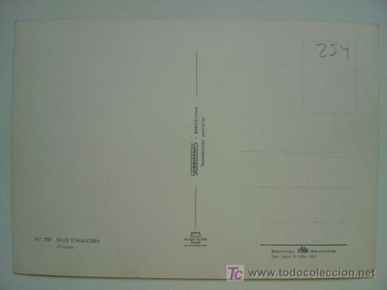 Postales: POSTAL ANDORRA - REF. K-254 - Foto 2