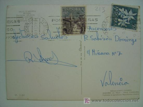 Postales: POSTAL ANDORRA - REF. K-213 - Foto 2