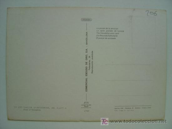 Postales: POSTAL ANDORRA - REF. K-206 - Foto 2