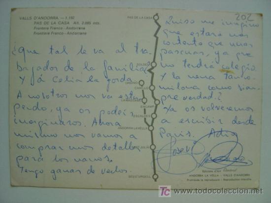 Postales: POSTAL ANDORRA - REF. K-202 - Foto 2