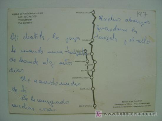 Postales: POSTAL ANDORRA - REF. K-197 - Foto 2