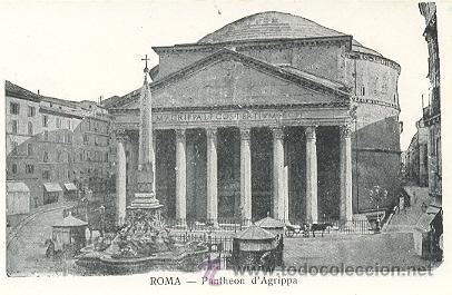 Postales: 7-2ay189. Postal Roma. Pantheon DAgrippa - Foto 1