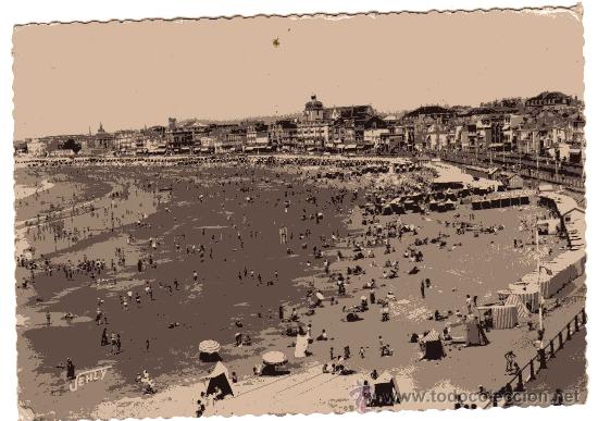 Postales: LES SABLES D'OLONNE,LA PLAYA