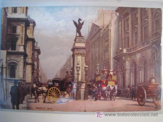 Postales: LONDRES. TEMPLE BAR. POSTAL - Foto 1