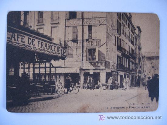 Postales: PERPIGNAN - PLACE DE LE LOGE - SIN CIRCULAR - Foto 1
