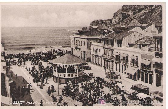 Postales: Nazareth. Pra&ccedil;a Sousa Oliveira - Foto 1
