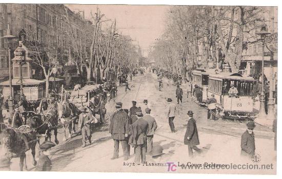 Postales: Marseille. Le Cours Belsunce - Foto 1