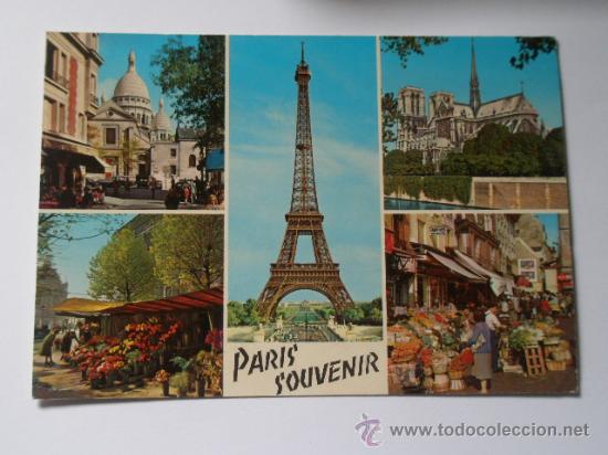 Postales: Postal de Par&iacute;s, escrita y circulada - Foto 1