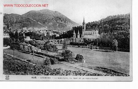 Postales: 7-2ay18. Lourdes. La Basilique - Foto 1