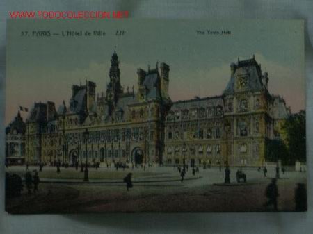 Postales: TARJETA POSTAL PAR&Iacute;S - Foto 1