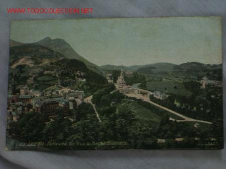 TARJETA POSTAL LOURDES