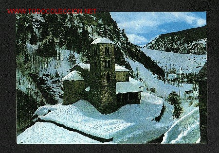 Postales: Postal d' ANDORRA: Sant Joan de Caselles (Com.Seo, num.6)