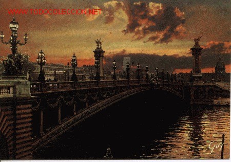 Cartoline: postal de Par&iacute;s (Francia)