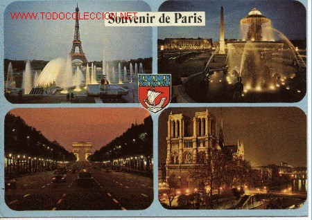 Postales: postal de Par&iacute;s (Francia) - Foto 1
