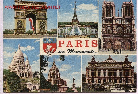 Postales: postal de Par&iacute;s (Francia) - Foto 1
