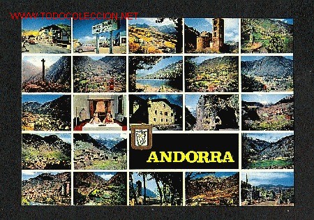Postales: Postal d' ANDORRA: 23 vistes (Ed.Iscla, num.198)