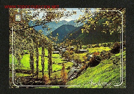 Postales: Postal d' ANDORRA: Arinsal, vista general (Ed.Iscla, num.206)
