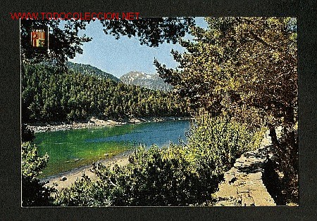 Cartes Postales: Postal d' ANDORRA: Llac d'Engolasters (Ed.Escudo de Oro, num.102)