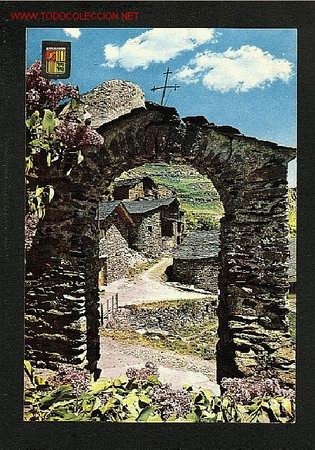 Postales: Postal d' ANDORRA: Canillo, vista parcial (Ed.Escudo de Oro num. 140)