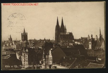 Postales: A-3611- Alemania. K&ouml;ln - Foto 1