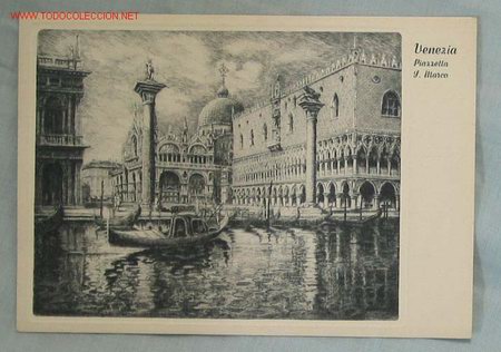 Postales: TARJETA POSTAL VENECIA - Foto 1