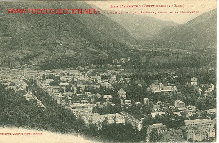 Postales: FRANCIA.  LUCHON.  VISTA GENERAL. - Foto 1