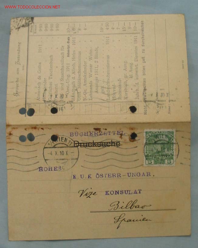 Postales: TARJETA POSTAL VIENA - Foto 1