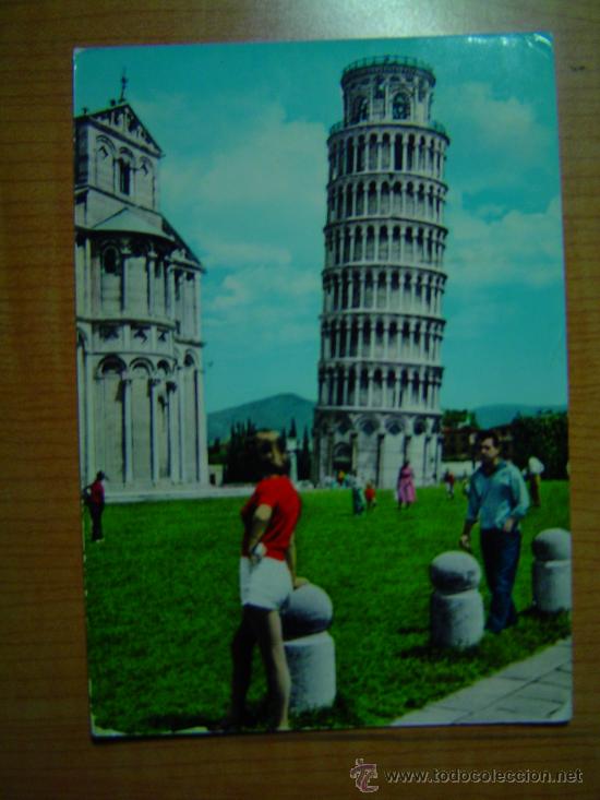Postales: POSTAL PISA TORRE PENDENTE CIRCULADA - Foto 1