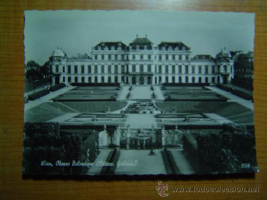 Postcards: POSTAL WIEN OBECES BELVEDECE (OSTEII GALECIE) SIN CIRCULAR