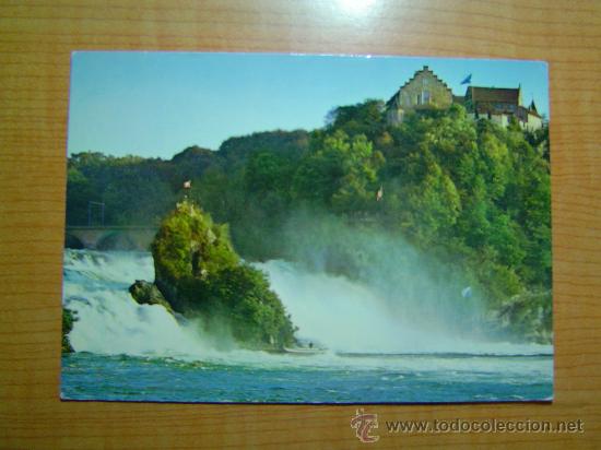 Postcards: POSTAL RHEINFALL BEI NEUHAUSEN (SCHWEIZ) SIN CIRCULAR
