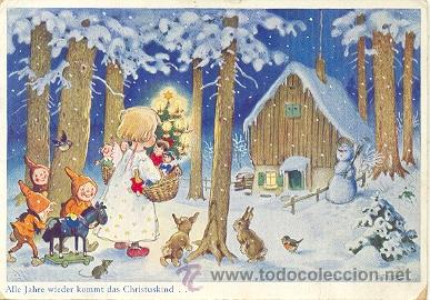 Cartes Postales: 7-1454. Postal Navidad. Suiza