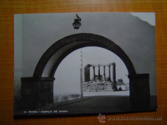 Postales: BILHETE POSTAL EVORA TEMPLO DE DIANA SIN CIRCULAR
