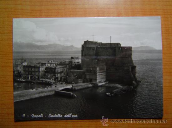 Postcards: POSTAL NAPOLI CHATEAU DE L&acute;OVO SIN CIRCULAR